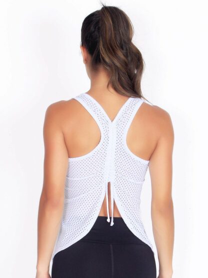 White Fitness Mesh