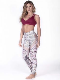 Wine Sports Bra Top - Image 3