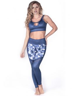 Navy Fitness Bra Top - Image 6