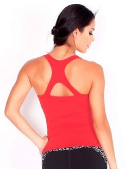 Red Sport Tank Top