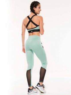 Green Fitness Bra Top - Image 4