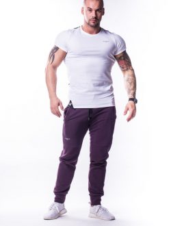 White Muscle Back T-Shirt - Image 5