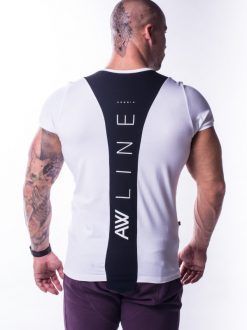 White Muscle Back T-Shirt - Image 2