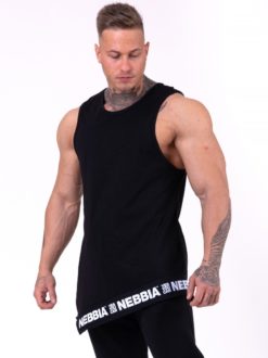 Black Be rebel! Singlet
