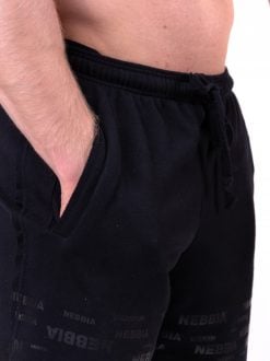 Black Raw Hem Street Shorts - Image 7