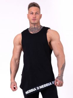 Black Be rebel! Singlet - Image 3