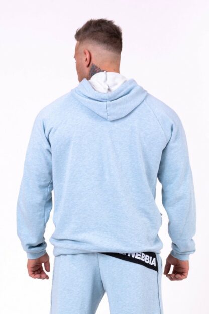 Light Blue "Red Label" Hoodie - Image 2
