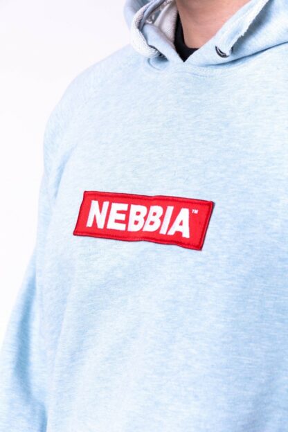Light Blue "Red Label" Hoodie - Image 7