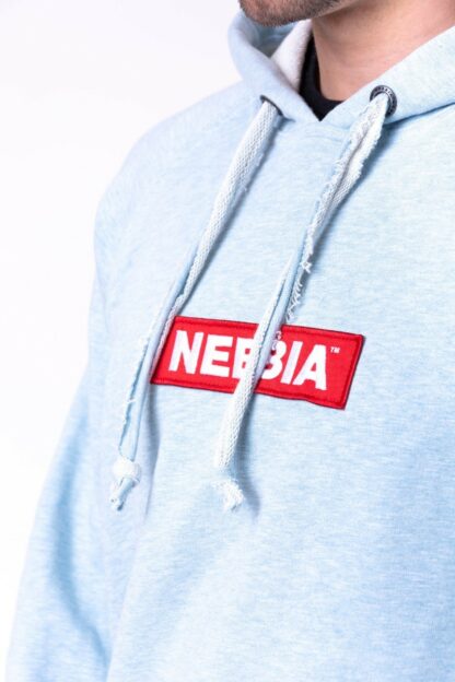 Light Blue "Red Label" Hoodie - Image 8