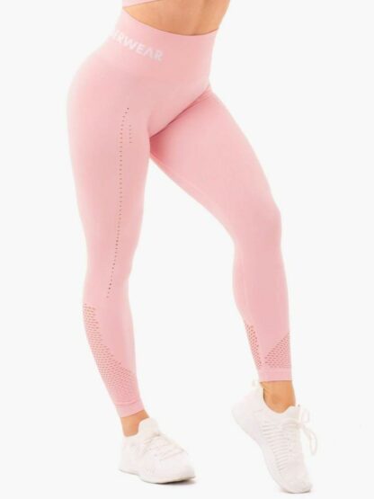 Seamless High Waist Pink Leggings