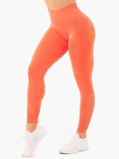 Seamless Staples Orange Leggings