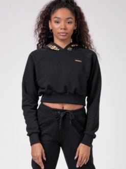GOLD Cropped Hoodie