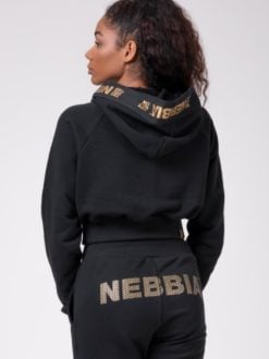 GOLD Cropped Hoodie - Image 2