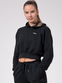 GOLD Cropped Hoodie - Image 4