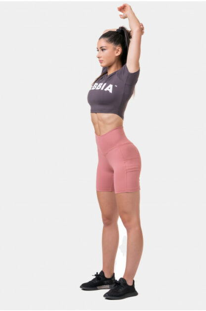 SHORT SLEEVE Sporty Crop Top - Image 3
