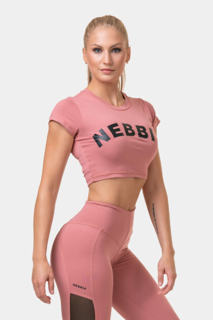 SHORT SLEEVE Sporty Crop Top