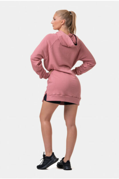 EVERYDAY HERO Long Sweatshirt With a Hoodie - Image 4