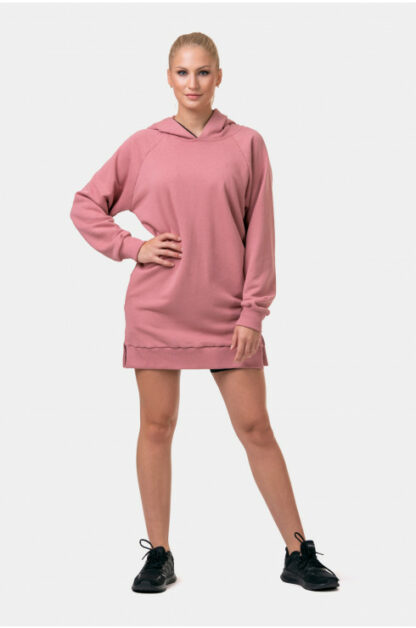 EVERYDAY HERO Long Sweatshirt With a Hoodie - Image 3