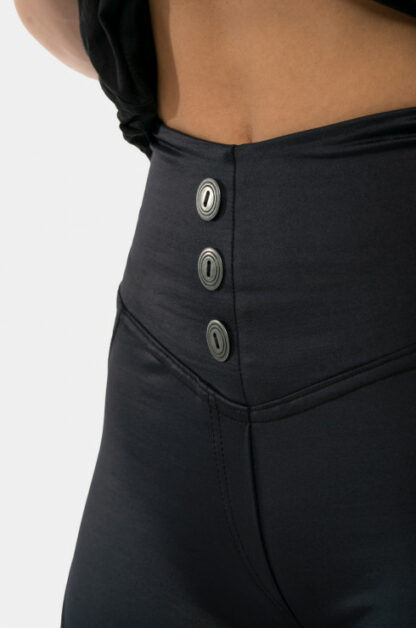 Glossy Look Bubble Butt Pants - Image 5