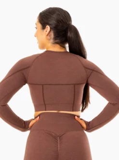 ENHANCE Seamless Long Sleeve Crop - Image 2