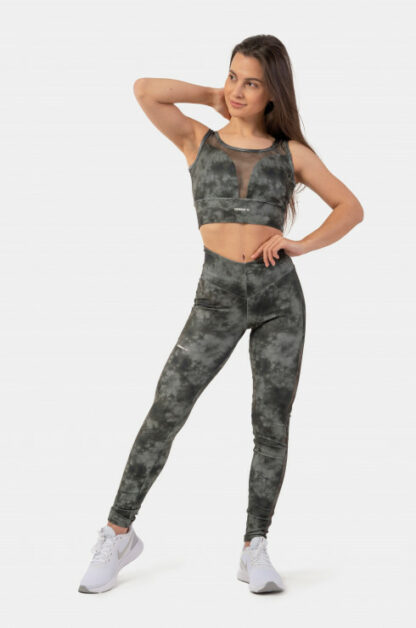 ECO CAMO Green Mesh Sports Bra “BREATHE” - Image 3