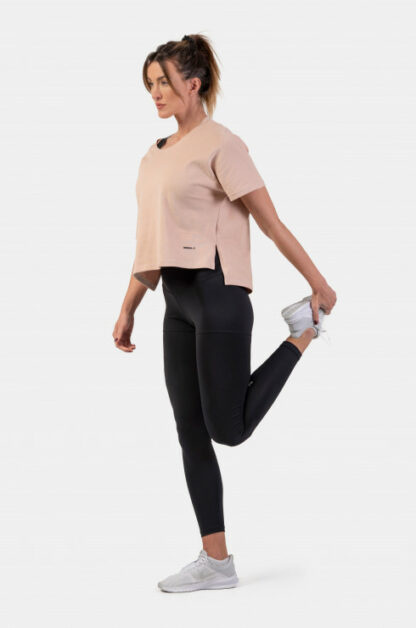 ORGANIC COTTON LOOSE FIT “THE MINIMALIST” CROP TOP - Image 4