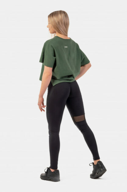 ORGANIC COTTON LOOSE FIT “THE MINIMALIST” CROP TOP - Image 5