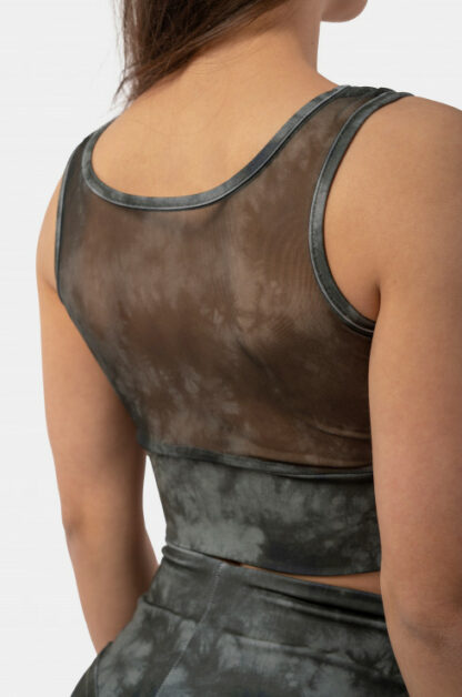 ECO CAMO Green Mesh Sports Bra “BREATHE” - Image 6