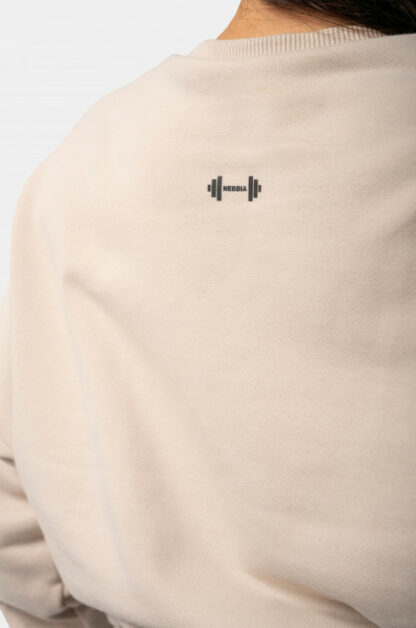 Loose Fit Sweatshirt "FEELING GOOD" - Image 6