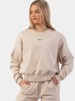 Loose Fit Sweatshirt "FEELING GOOD"