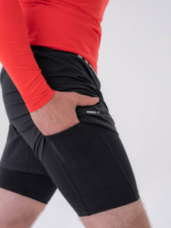 DOUBLE-LAYER SHORTS WITH SMART POCKETS - Image 6