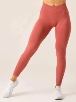 CIRCUIT RIB SEAMLESS HIGH WAISTED LEGGINGS - Image 2