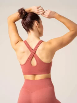 CIRCUIT RIB SEAMLESS SPORTS BRA - Image 2