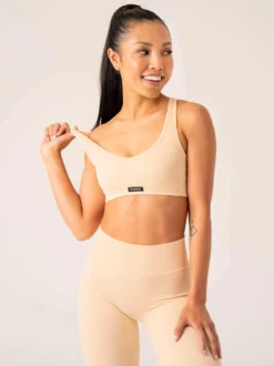 CIRCUIT RIB SEAMLESS SPORTS BRA - Image 3
