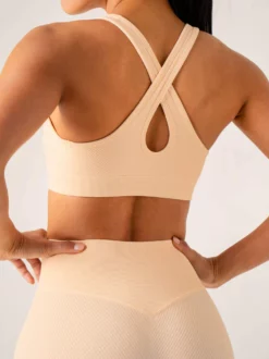 CIRCUIT RIB SEAMLESS SPORTS BRA - Image 4