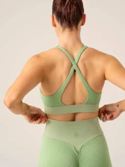 HONEYCOMB SEAMLESS SPORTS BRA - Image 2