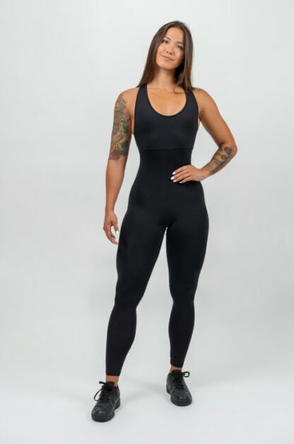NEBBIA ONE-PIECE WORKOUT BODYSUIT GYM RAT