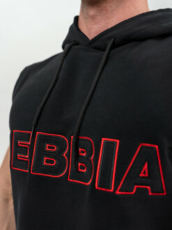 NEBBIA x OLYMPIA Sleeveless Hoodie Sweatshirt IRON BEAST - Image 4