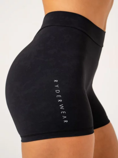 RYDERWEAR NKD STONEWASH V SCRUNCH SHORTS - Image 3